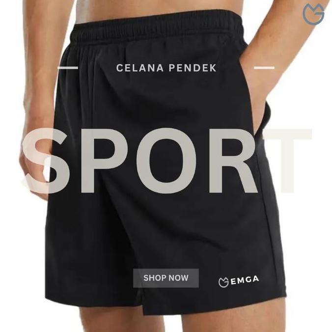 Celana Pendek Olahraga Emga SS1M Boxer Dalaman Rumah Santai Kolor Hotpants Shorts Pants Bokser Hotpa
