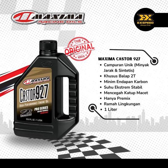 New- Oli Samping Maxima Castor 927 Racing Oil 2T