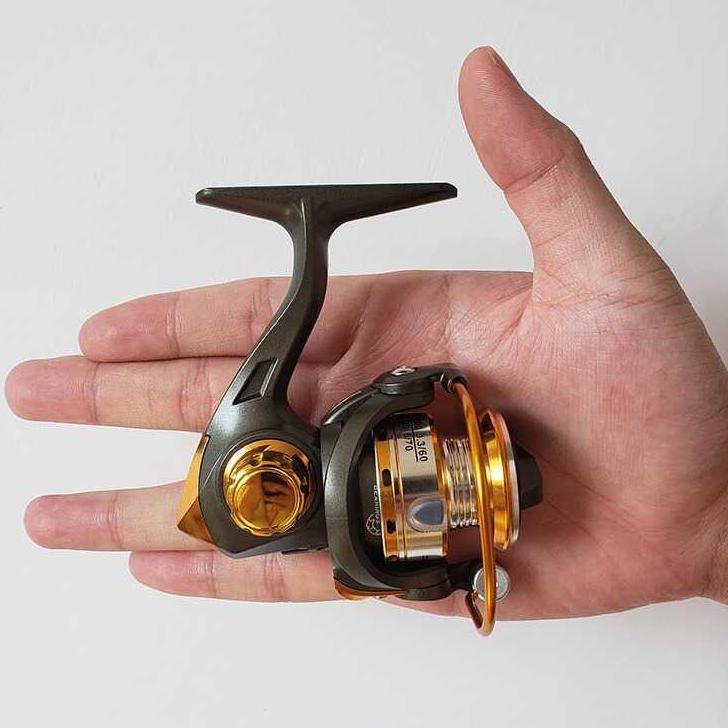 Reel Pancing Fishing Reel Kumparan Pancing 5.2:1 Mini 500