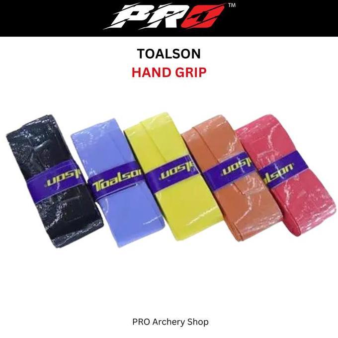 Smastr- Toalson Power Grip | Grip Badminton Original Japan | Hand Grip Handle Riser Busur Panahan - 