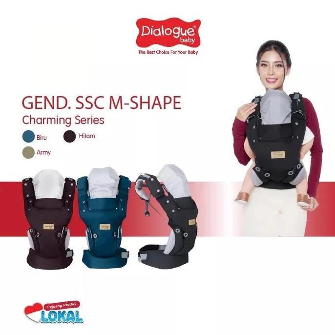 Dialogue Baby Gendongan Bayi SSC M-Shape Charming Series