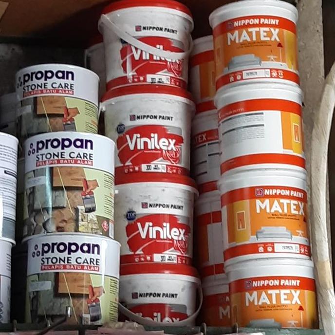 cat vinilex 1 kg warna putih saja