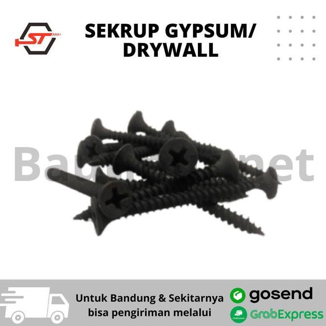 Nutbolt- Sekrup Drywall L 6X2 Inch | Sekrup Gypsum 5Cm 1 Dus 250Pcs
