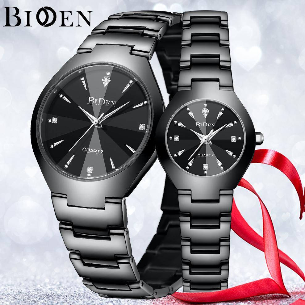 original biden jam tangan couple anti air mode santai kuarsa jam tangan pria jam tangan wanita