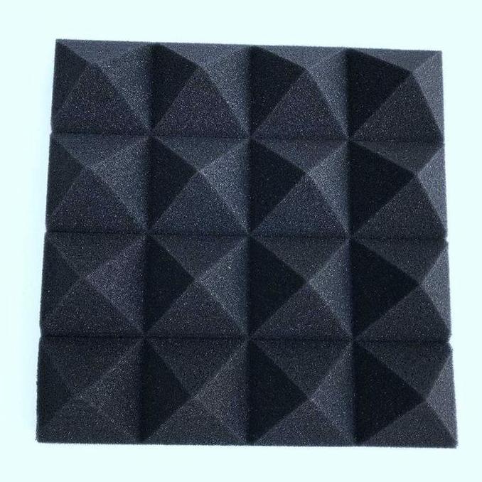 Peredam Suara Ruangan Kamar Dinding Studio Busa Telur Piramid 12Pcs