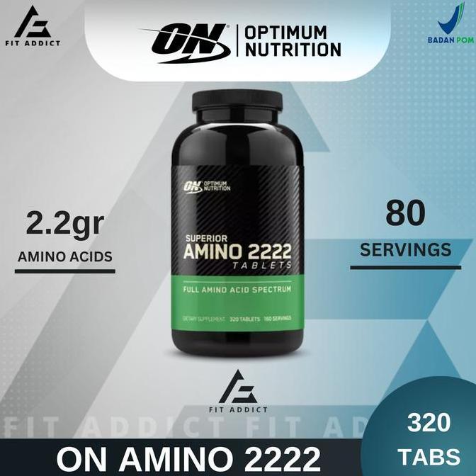 Ultrafit- On Amino 2222 Isi 320 Tabs 320 Tablet Amino Optimum Nutrition 2222