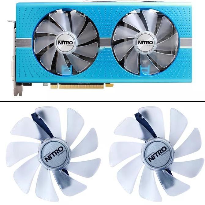 Comcom- Fan Vga Sapphire Nitro Rx 580 570 480 470 Led Special Edition 95Mm