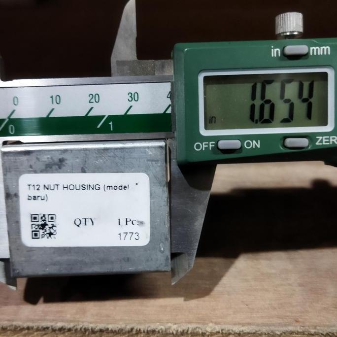 Nutbolt- T12 Nut Houshing - Nut Seat Untuk T 12 Nut Lead Screw