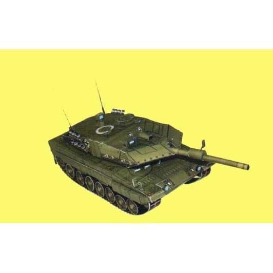 DIY Papercraft Tank Leopard 2A5 Main Battle Tank