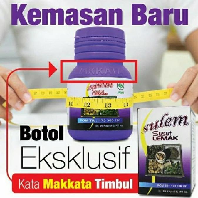 Ultrafit- Sulem Susut Lemak Original Botol Ungu Sulem Original