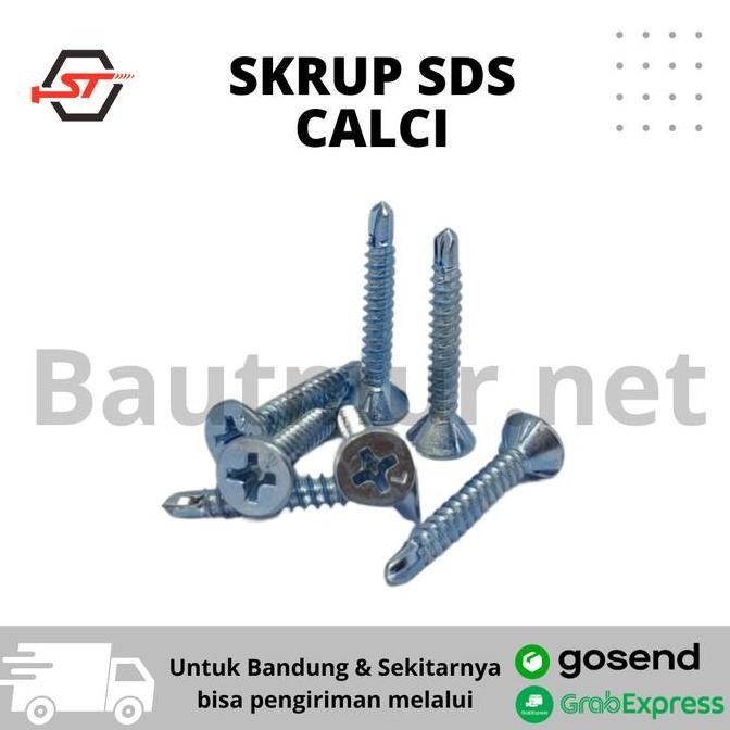 Nutbolt- Sekrup Sds Calci 6X1-1/4 | Kalsiboard |Sds Calci