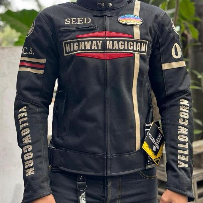 TERMURAH - Yellow Corn SJ-5108 SJ5108 Black Red