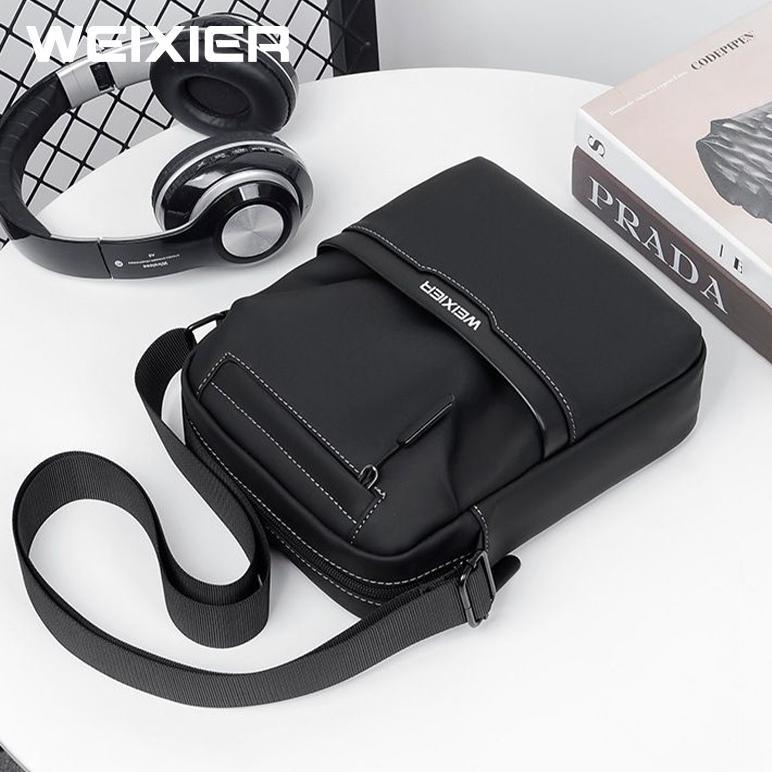 BESTPROMO WEIXIER D248 Tas Selempang Pria Sling Bag Anti Air WX-OS