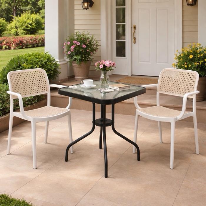 Set Kursi Taman Olymplast Monsieur Chair H Kursi Teras Kursi Tamu Plastik Kursi Teras Kursi Tunggu T