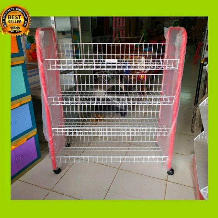 RAK MASTER JUMBO 4susun / RAK SNACK 4susun/RAK DISPLAY/RAK SERBAGUNA
