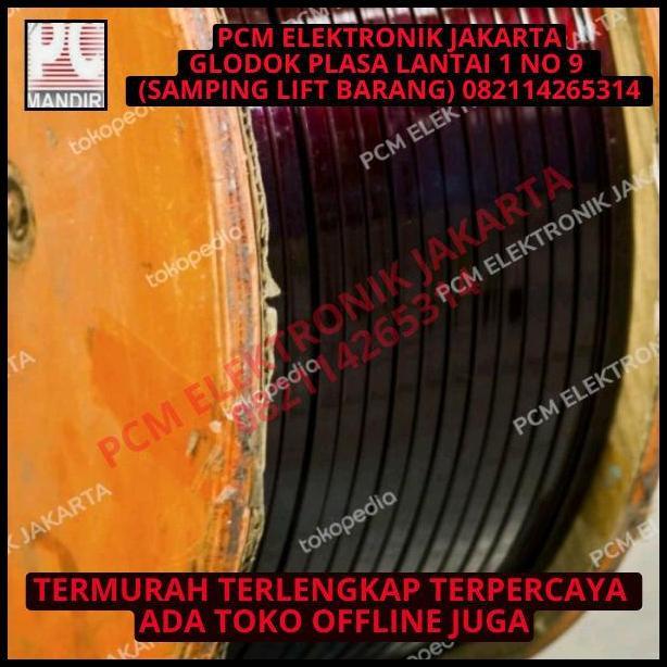 TERLARIS KAWAT EMAIL ENAMEL ALUMINIUM BUKAN TEMBAGA PERSEGI GEPENG 1KG 