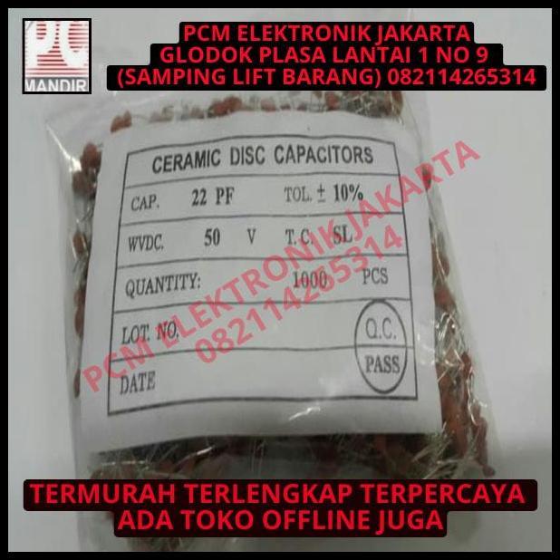 GRATIS ONGKIR KAPASITOR CAPACITOR KERAMIK CERAMIC 391 390PF 390 PF 50V PER 1000PCS 