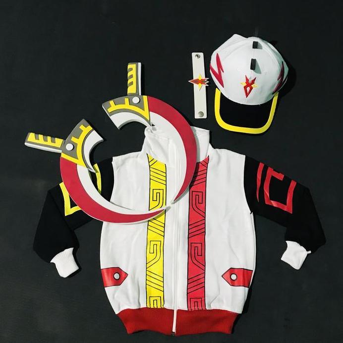 Kostum lengkap boboiboy supra