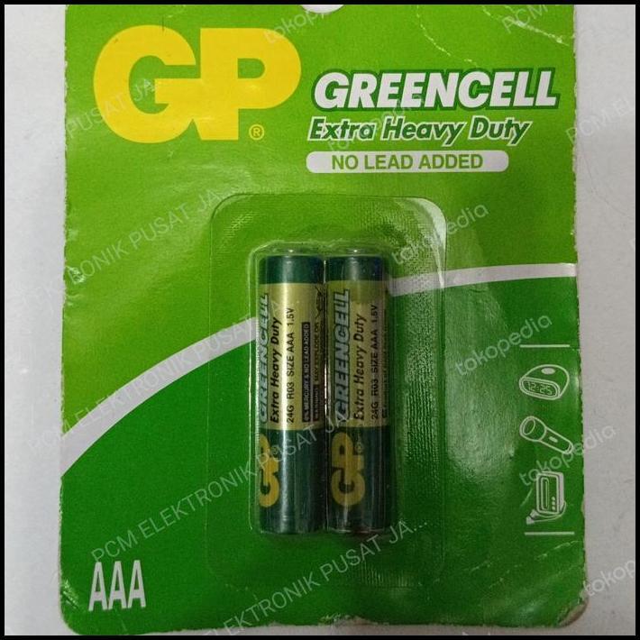 TERBARU 2545 BATERAI BATTERY BATRE BATRAI REMOT REMOTE GP AAA A3 GREENCELL 
