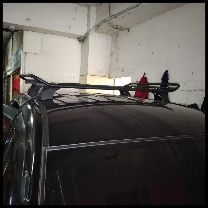 GRATIS ONGKIR ROOF RACK BAGASI ATAS MOBIL KIJANG SUPER MODEL RACK JECK KAKI 4 MEREK SUNRISE KOMPLIT