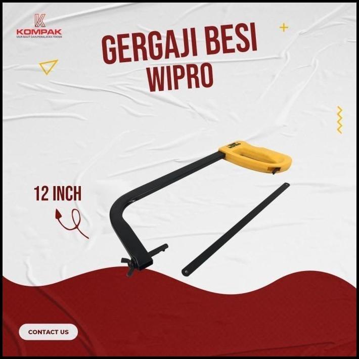 HOT DEAL GERGAJI BESI 12"" WIPRO/ HACKSAW FRAME WIPRO / GAGANG GERGAJI BESI 12"" 