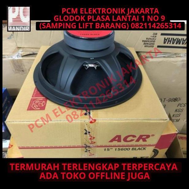 DISKON SPEAKER ACR 15 INCH 15IN 15" 15 15600 INCH FULL RANGE BLACK ORIGINAL 