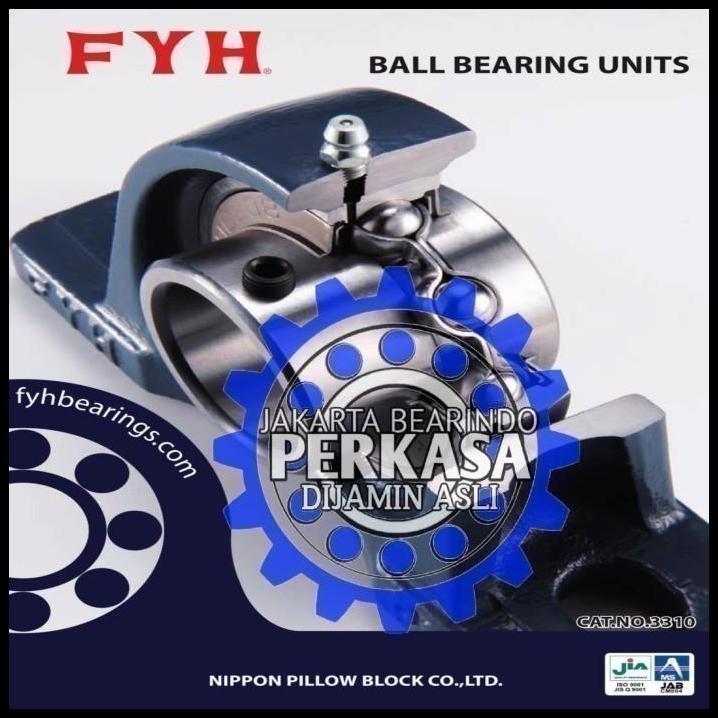 DISKON UKP 208 AS 40MM BEARING DUDUK PILLOW BLOCK UKP208 / UKP208 AS 40 MM FYH JAPAN
