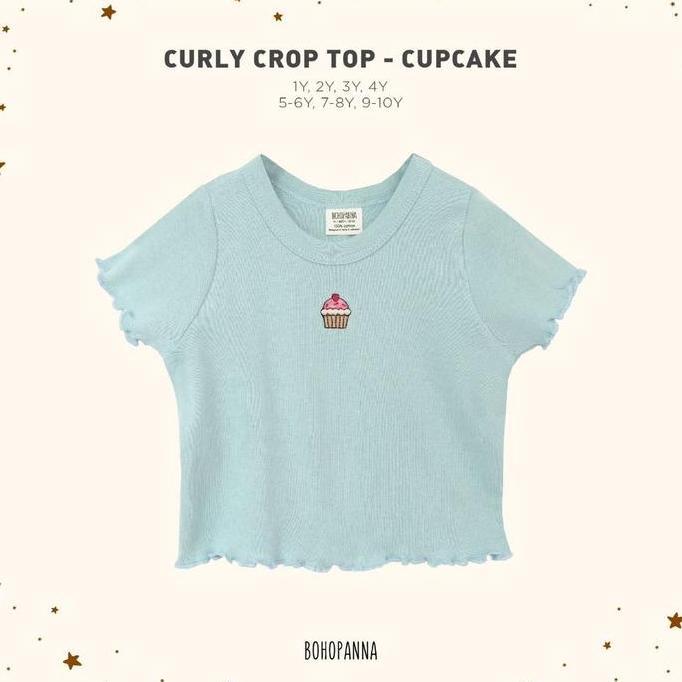 BOHOPANNA - CURLY TOP - Atasan Anak Perempuan