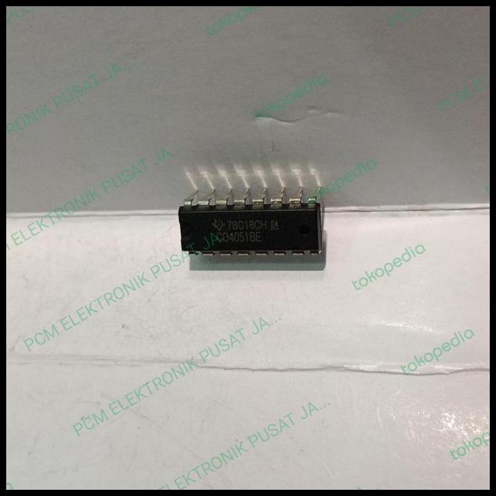 DISKON 2298 IC TTL CMOS CD4051BE CD4051 BE CD 4051BE CD 4051 DIP 