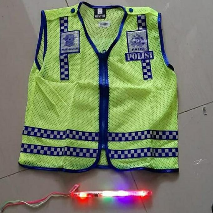 baju polisi anak kostum polisi rompi polisi anak polantas rompi vest