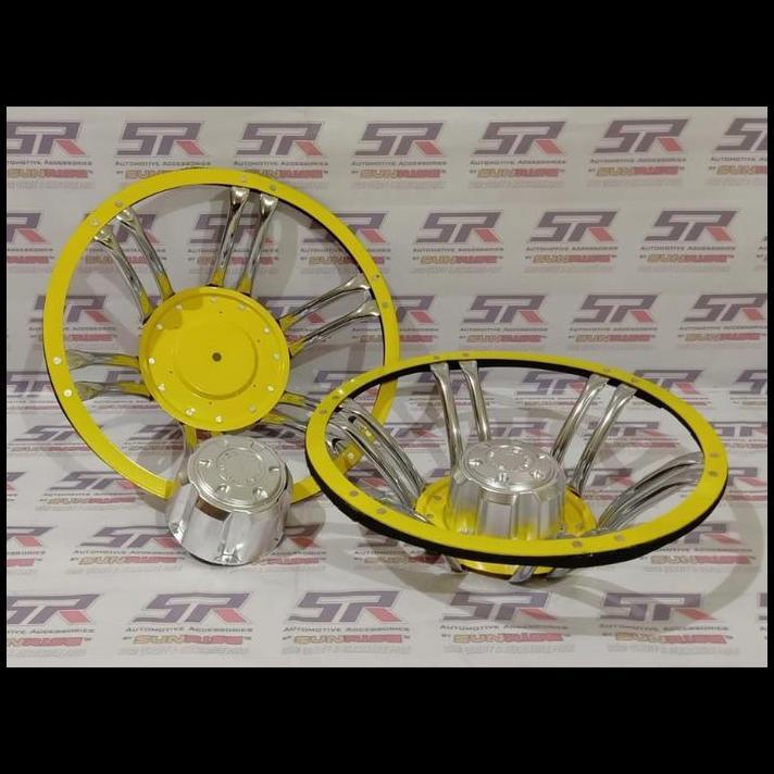 BEST DEAL DOP RODA MOBIL TRUK MOBIL RING 20 BAGIAN BELAKANG 2 PCS BAHAN BESI 