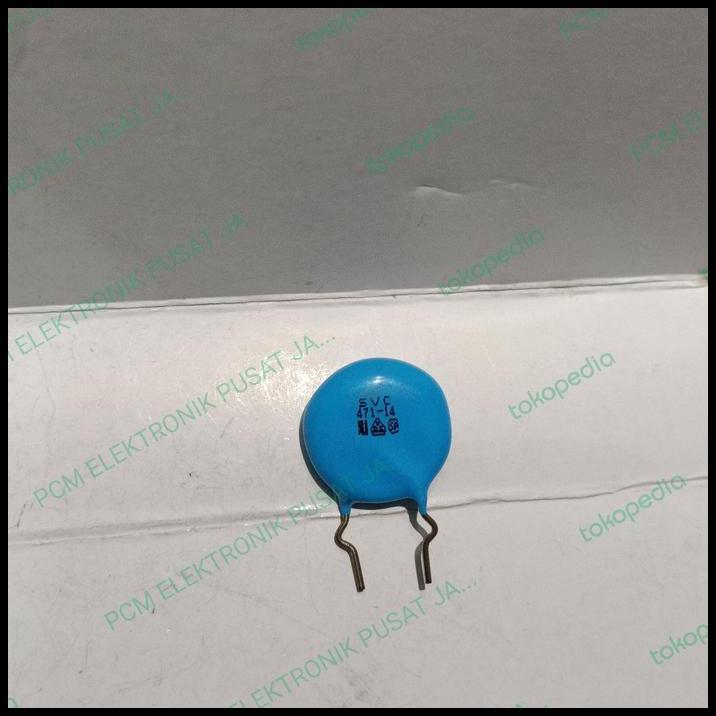 HOT DEAL 2195 MOV VARISTOR ANTI PETIR SVC 471-14 14D471K 14D471 K 14V471K