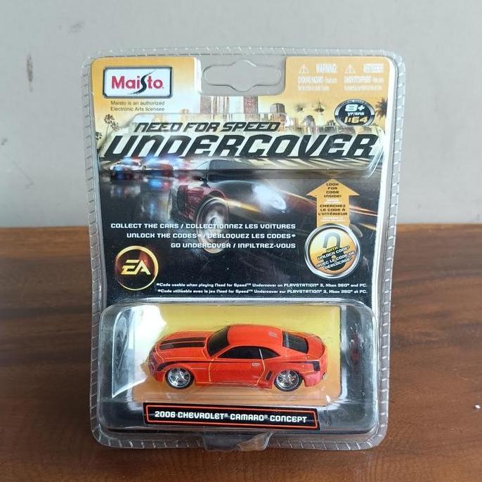 maisto need for speed undercover 2006 chevrolet camaro concept