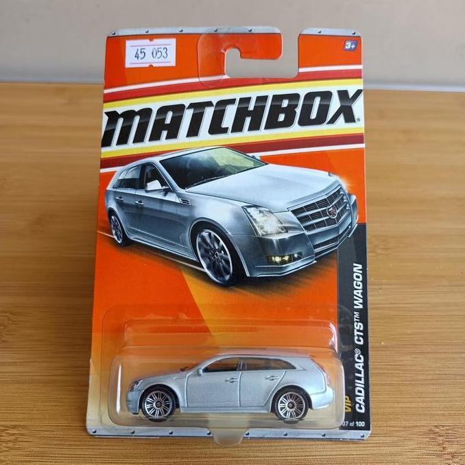 matchbox cadillac cts wagon silver