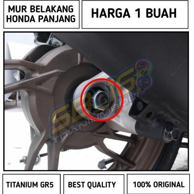 Promo Mur Titanium As Roda Belakang Matic