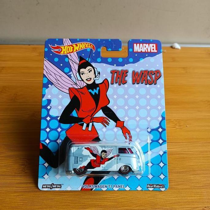 hotwheels volkswagen t1 panel marvel the wasp