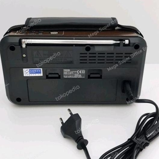 Murah Toshiba Radio Listrik Portable Ty-Hru30 Radio Toshiba Hru30