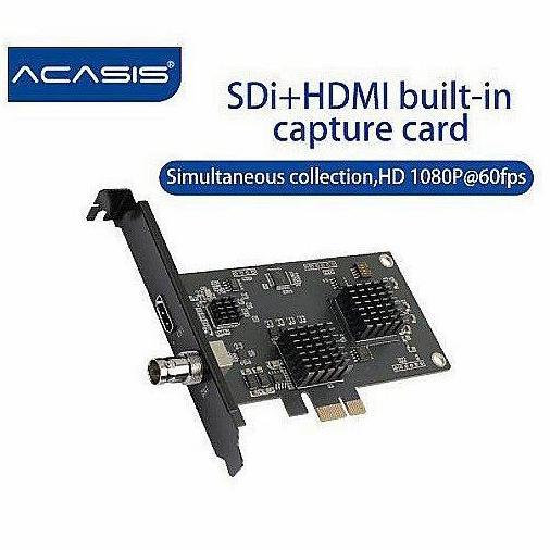 SEMOX 2 input SDI + HDMI VIDEO CAPTURE CARD PCI-E support VMIX