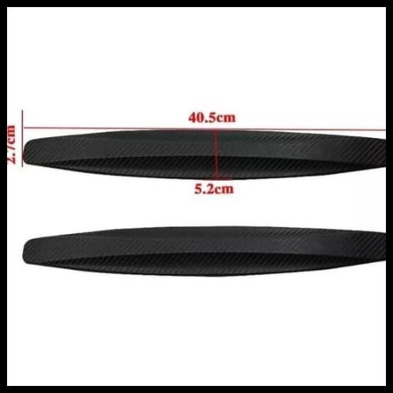BEST DEAL LIS BEMPR GUARD PELINDUNG BUMPER MOBIL MAZDA 2 CARBON 