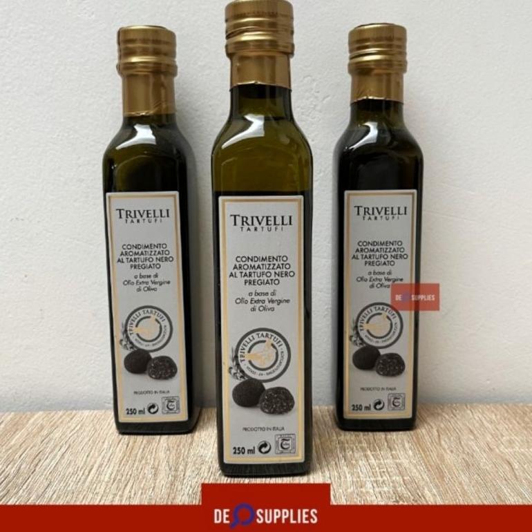 Trivelli Black Truffle Oil 250ml - Italian Truffle Hitam Extra Virgin