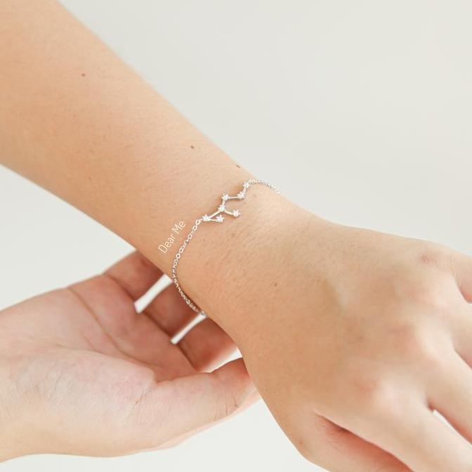 Kyuu- Dear Me - Constellation Bracelet (925 Sterling Silver) Gelang Wanita