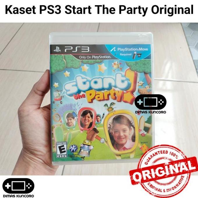 TERBARU|TERMURAH|BARU|PREMIUM|ORIGINAL|GARANSI|DISKON|PROMO KASET PS3 START THE PARTY ORINAL SEALED 
