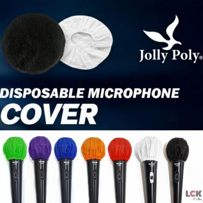 Davisbrakan99 - shure microphone 1pcs cover warna / shure mic /sarung mic bahan kain