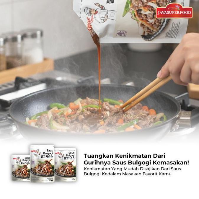 Saus bulgogi korea 250gr / Sauce bulgogi saus daging BBQ STEAK