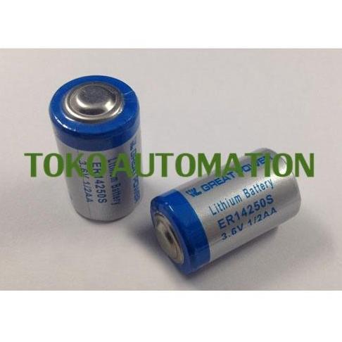 ER14250S ER14250 S ER 14250S 3.6V 1/2AA PLC BATTERY PY30