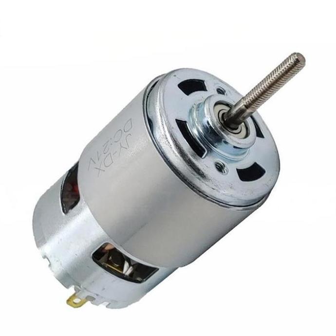 motor dc rs755 21v dinamo penggerak mesin pemotong rumput listrik replacement part lawn mower