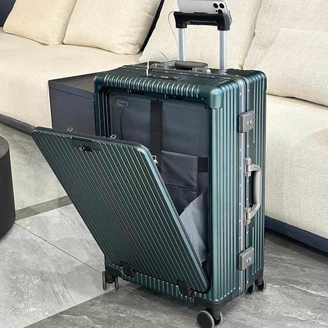 Koper Kabin Cabin USB Laptop Luggage Koper Bisnis Koper Kerja Suitcase
