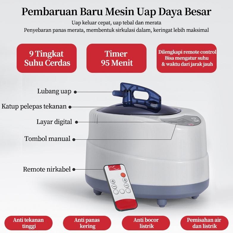 BIG PROMO BENBO SAUNA UAP LIPAT / SAUNA UAP RUMAH TANGGA /MESIN SAUNA UAP PORTABLE/SAUNA PORTABLE SP