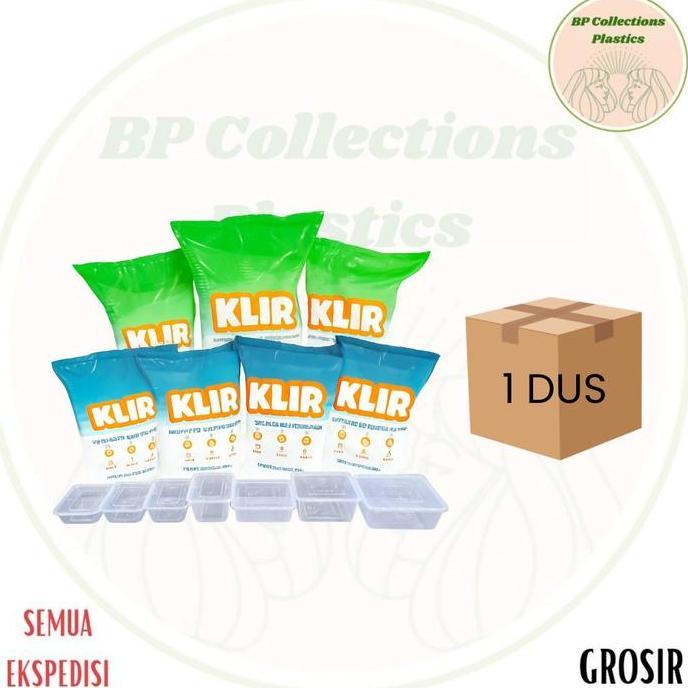 Tayoo- 1 Dus Thinwall Box 500Ml 650Ml 750Ml 1000Ml 1500Ml 2000Ml 3000Ml Rectangle Square Persegi Pan