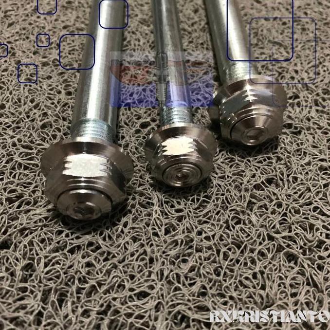 Promo AS RODA DEPAN BELAKANG AS ARM CUSTOM BAUT STAINLESS  RXKING RX KING CUSTOM STAINLES Diskon